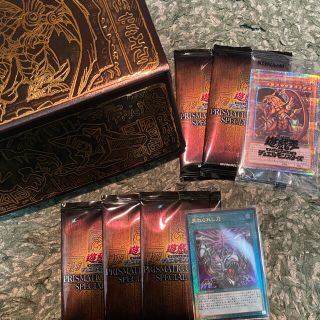 ユウギオウ(遊戯王)の遊戯王　PRISMATIC GOD BOX ラー箱　開封後　３つセット(Box/デッキ/パック)