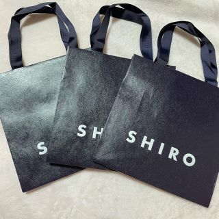 シロ(shiro)のSHIRO❤︎紙袋(ショップ袋)