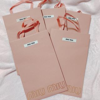 ミュウミュウ(miumiu)のmiumiu❤︎紙袋(ショップ袋)