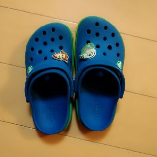 クロックス(crocs)のcrocs18cm　キッズ11 (サンダル)