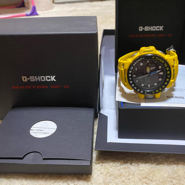 G SHOCK ガルフマスター イエロー - nayaabhaandi.com