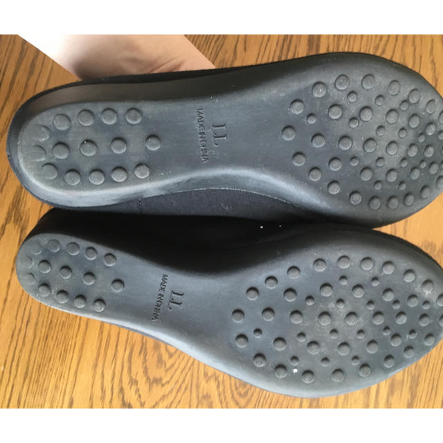 しまむら(シマムラ)のローヒール 黒 パンプス レディースの靴/シューズ(ハイヒール/パンプス)の商品写真