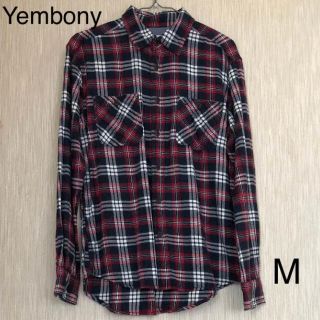 Yembony    チェックシャツ  M(シャツ)