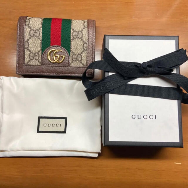 Gucci(グッチ)の美品 グッチ　プチ　マーモント　財布　サイフ　ミニ　ウォレット レディースのファッション小物(財布)の商品写真