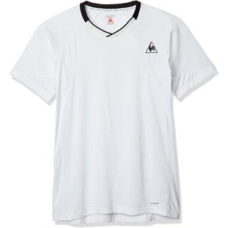 ルコックスポルティフ(le coq sportif)のle coq sportif ルコックスポルティフ 半袖Tシャツ白 メンズM新品(ウェア)