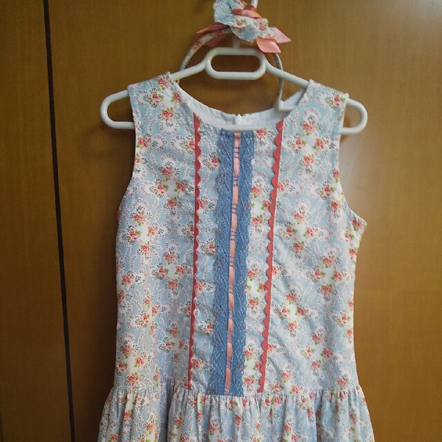 おもち様専用 KIDS ワンピース 120~128 キッズ/ベビー/マタニティのキッズ服女の子用(90cm~)(ワンピース)の商品写真