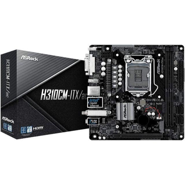 ASRock　H310CM-ITXac　Mini-ITXマザボ　新品 激安！