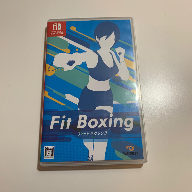 Nintendo Switch(ニンテンドースイッチ)のFit Boxing Switch エンタメ/ホビーのゲームソフト/ゲーム機本体(家庭用ゲームソフト)の商品写真