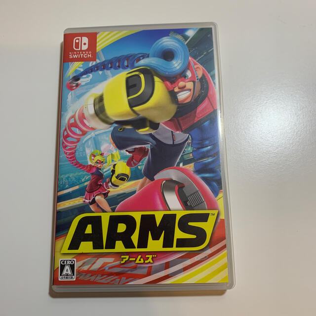 Nintendo Switch(ニンテンドースイッチ)のARMS Switch アームズ エンタメ/ホビーのゲームソフト/ゲーム機本体(家庭用ゲームソフト)の商品写真