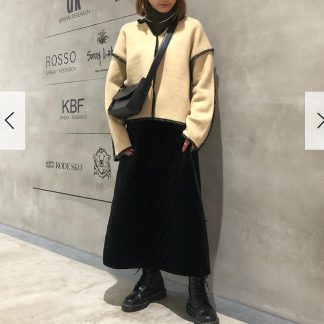 KBF - kbf ベロアキルティングスカートの通販 by Im's shop