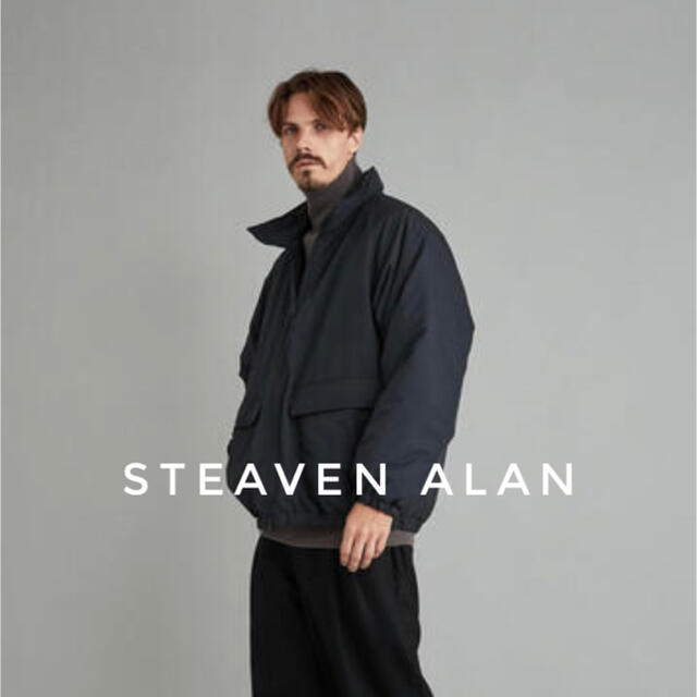 steven alan PE RIP PUFF BLOUSON がーくん着用 L