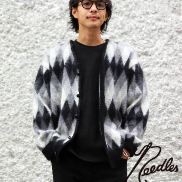 カーディガンNEEDLES / ニードルズ　417 別注 MOHAIR CARDIGAN