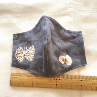 ミナペルホネン(mina perhonen)のミナペルホネン　立体マスクカバー　ハンドメイド(その他)