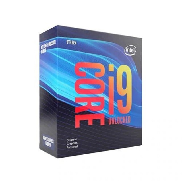 intel Core i9 9900KF BOX 1個PCパーツ