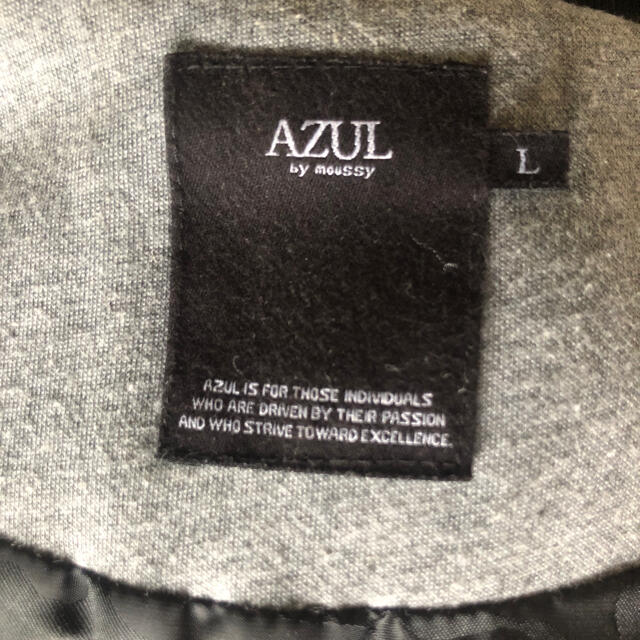 AZUL by moussy(アズールバイマウジー)のazul moussy   アズール　マウジー   メンズ　ダウン　ベスト L メンズのジャケット/アウター(ダウンベスト)の商品写真