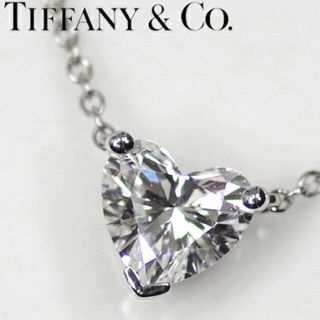 ティファニー(Tiffany & Co.)のEri さん専用　ティファニー　0.9ct ハートシェイプ　ダイヤ　ネックレス(ネックレス)