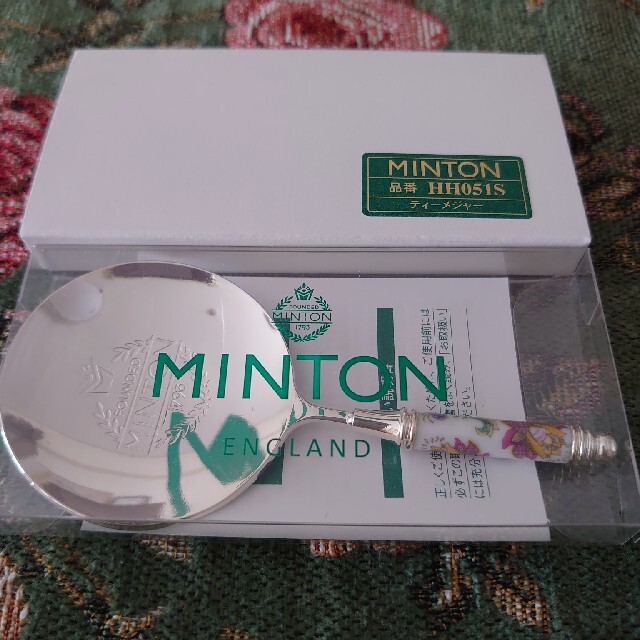 MINTON(ミントン)のミントン　ハドンホール柄　ティーメジャー インテリア/住まい/日用品のキッチン/食器(その他)の商品写真