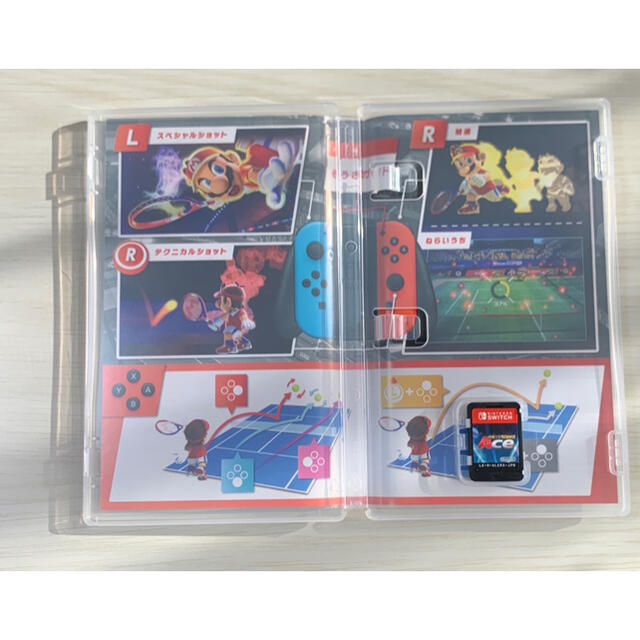 Nintendo Switch(ニンテンドースイッチ)のchikaka 様専用★マリオテニス　Switch エンタメ/ホビーのゲームソフト/ゲーム機本体(家庭用ゲームソフト)の商品写真