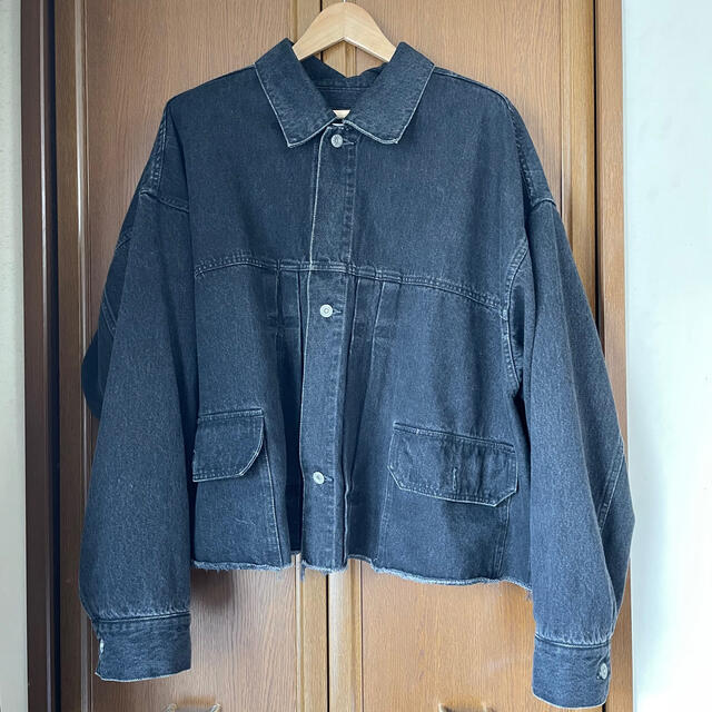 超特価通販 Doublet 17aw CUT OFF SILK DENIM BLOUSON 高評価格安