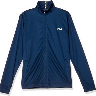 フィラ(FILA)のフィラ FILA ラッシュガード フルジップUVパーカジャケット紺 メンズM新品(水着)