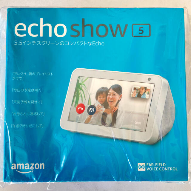 【新品未開封】Amazon echo show 5 アマゾンエコーショー5  スマホ/家電/カメラのPC/タブレット(その他)の商品写真