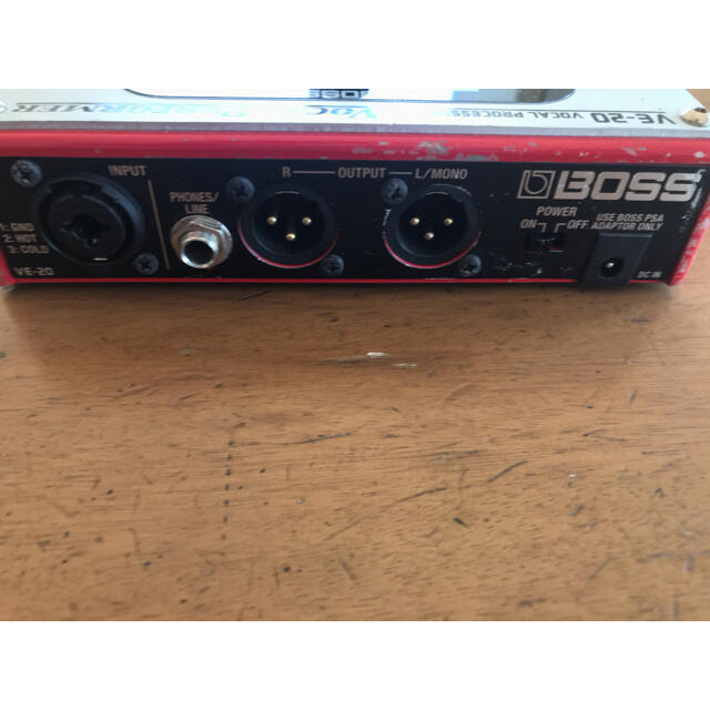 BOSS VE-20 ボーカルエフェクター 楽器 レコーディング/PA機器