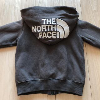 ザノースフェイス(THE NORTH FACE)のノースフェイス　ジップアップ　パーカー　裏起毛　100(ジャケット/上着)