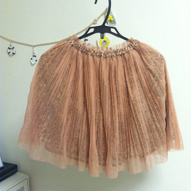 COCO DEAL(ココディール)のチュールレオパードスカート レディースのスカート(ミニスカート)の商品写真