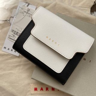 Marni - 新品未使用 MARNI TRUNK / スクエアフラップウォレット 三つ折