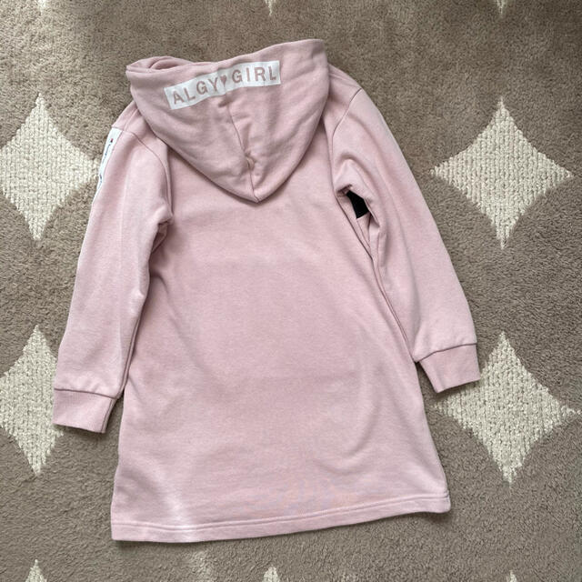 PINK-latte(ピンクラテ)のALGY×Champion バイカラー ロゴテープ ワンピース キッズ/ベビー/マタニティのキッズ服女の子用(90cm~)(ワンピース)の商品写真