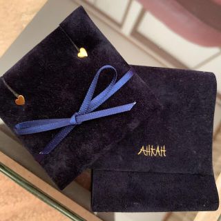 アーカー(AHKAH)のAHKAH18Kハート♡ピアス(ピアス)