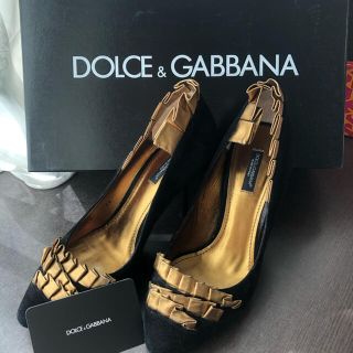 DOLCE&GABBANA(ハイヒール/パンプス ・ ゴールド/金色系)の DOLCE&GABBANA(ハイヒール/パンプス ・ ゴールド/金色系)の
