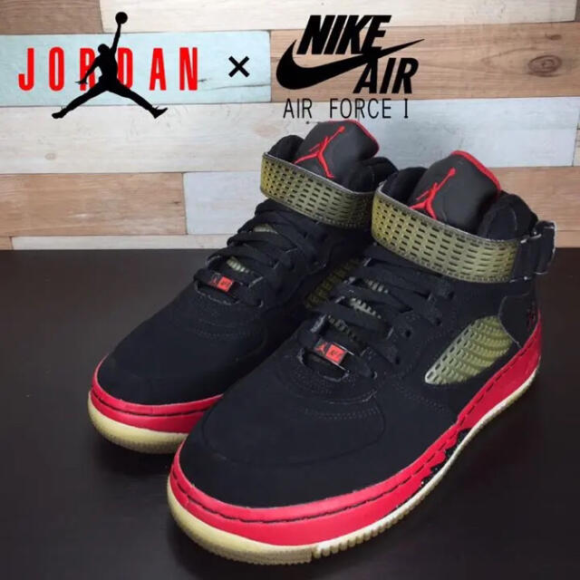 NIKE AIR JORDAN 5 × AIR FORCE 1 24cmキッズ