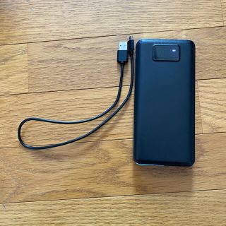 50000mAh モバイルバッテリー　急速充電　3台対応 ブラック(バッテリー/充電器)