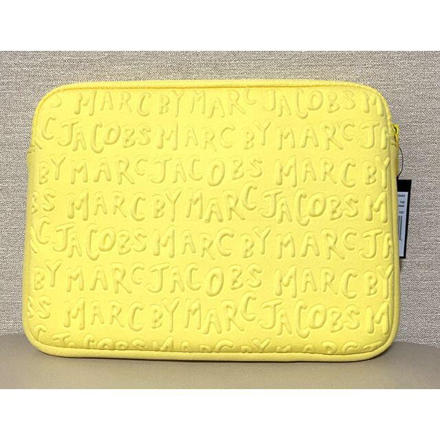 MARC BY MARC JACOBS(マークバイマークジェイコブス)のMARC BY MARC JACOBS ☆ 新品未使用 PC ケース イエローS レディースのバッグ(クラッチバッグ)の商品写真