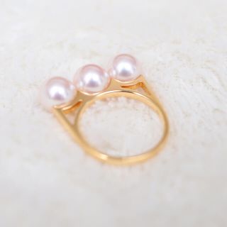 タサキ(TASAKI)のTASAKI バランス　エラ　リング　YG(リング(指輪))