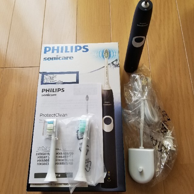 PHILIPS(フィリップス)のフィリップスソニッケアー 電動歯ブラシオリジナルプロテクトクリーンネイビーブルー スマホ/家電/カメラの美容/健康(電動歯ブラシ)の商品写真