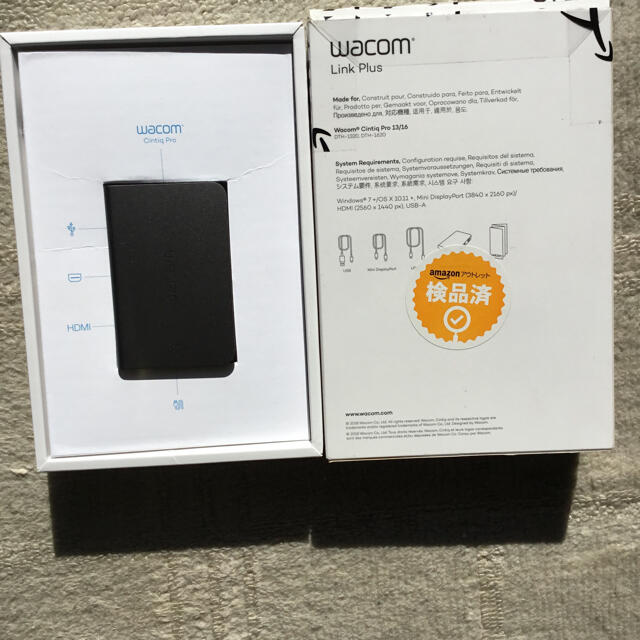 Wacom(ワコム)のもぐもぐ777様専用　ワコム  リンクプラス スマホ/家電/カメラのPC/タブレット(PC周辺機器)の商品写真