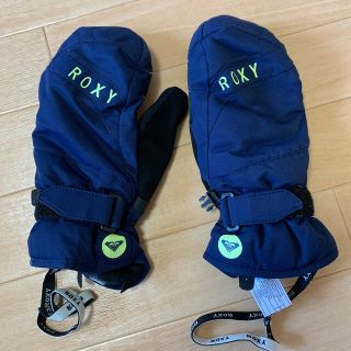 ロキシー(Roxy)のロキシー　ミトン　手袋　ネイビー　roxy スノボ(ウエア/装備)