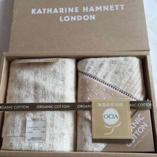 キャサリンハムネット(KATHARINE HAMNETT)のキャサリンハムネット タオル2枚(ハンカチ)