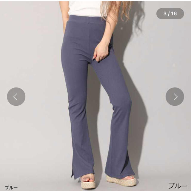 フレアパンツ レディースのパンツ(その他)の商品写真