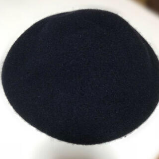 ジーユー(GU)のGU ベレー帽🖤黒🖤(ハンチング/ベレー帽)