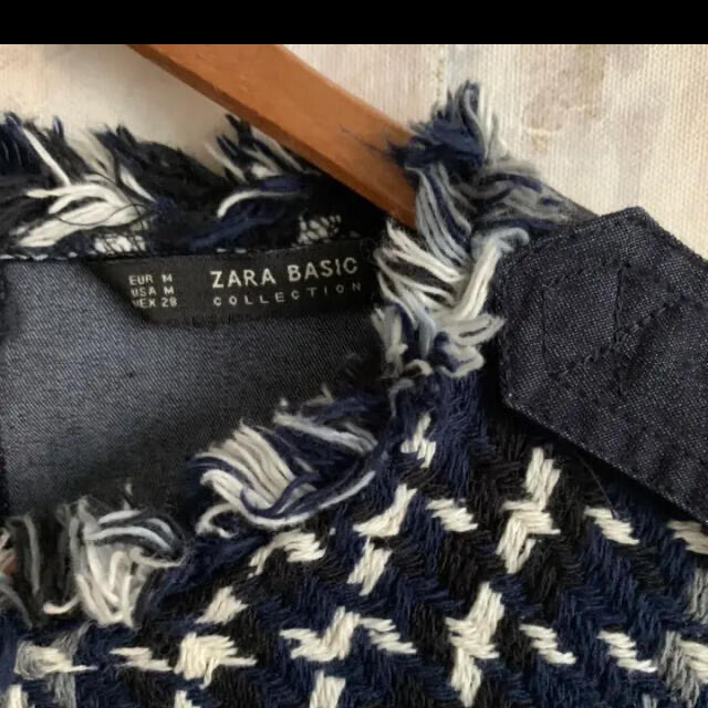 ZARA(ザラ)のZARA】ザラ　ツイードトップス レディースのトップス(シャツ/ブラウス(長袖/七分))の商品写真