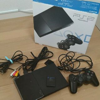 プレイステーション2(PlayStation2)のPlayStation2 本体　箱付き(家庭用ゲーム機本体)