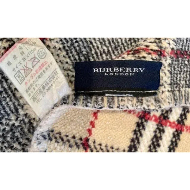 BURBERRY(バーバリー)のバーバリー　コットンブランケット キッズ/ベビー/マタニティのこども用ファッション小物(おくるみ/ブランケット)の商品写真