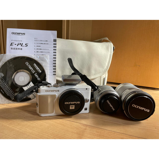 OLYMPUS E−PL5 E-PL5 WHITE その他付属品(ジャンク)