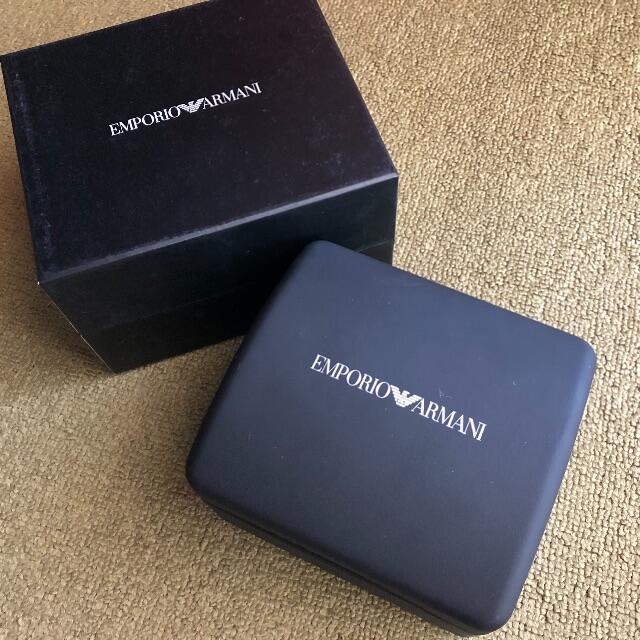 Emporio Armani(エンポリオアルマーニ)のEMPORIO ARMANI　時計の空き箱 メンズの時計(その他)の商品写真