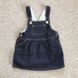 プチバトー(PETIT BATEAU)のプチバトー　デニムスカート(ワンピース)