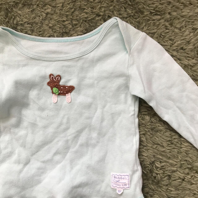 hakka kids(ハッカキッズ)のハッカキッズ セットアップ パジャマ  キッズ/ベビー/マタニティのキッズ服男の子用(90cm~)(Tシャツ/カットソー)の商品写真