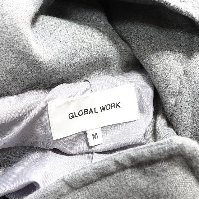 GLOBAL WORK(グローバルワーク)の[GLOBAL WORK] ダウンジャケット グレー レディースМサイズ レディースのジャケット/アウター(ダウンジャケット)の商品写真